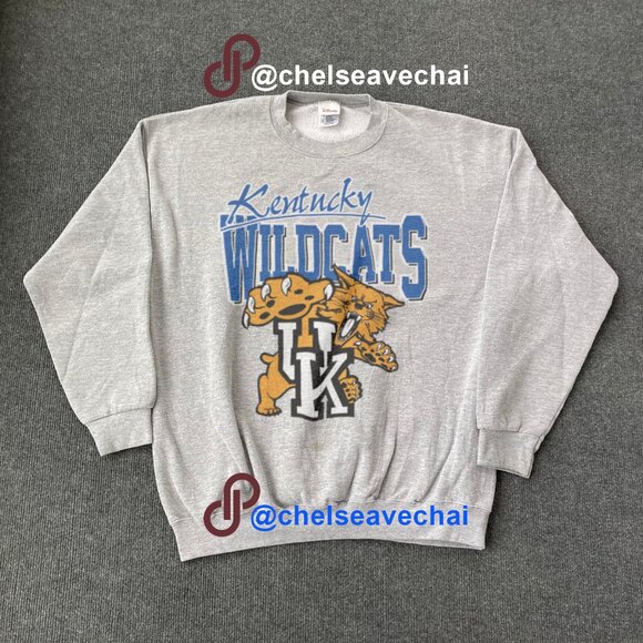 Vintage NCAA University of Kentucky Wildcats Sweatshirt Retro Mens Womens Shirt - Picture 1 of 2